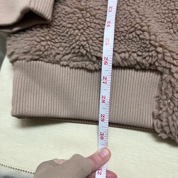 Fabletics M teddy oversized bomber jacket - Picture 4 of 12